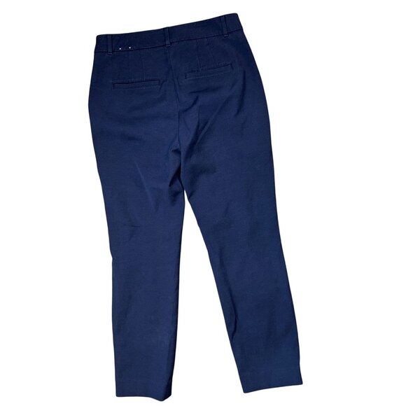 WHBM Womens Classic Slim Ankle Comfort Stretch Pants Navy Size 2P - Picture 2 of 4